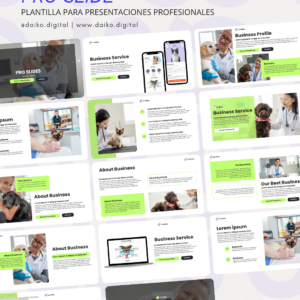 Pro Slide Vet | Plantilla de portafolio para veterinarias
